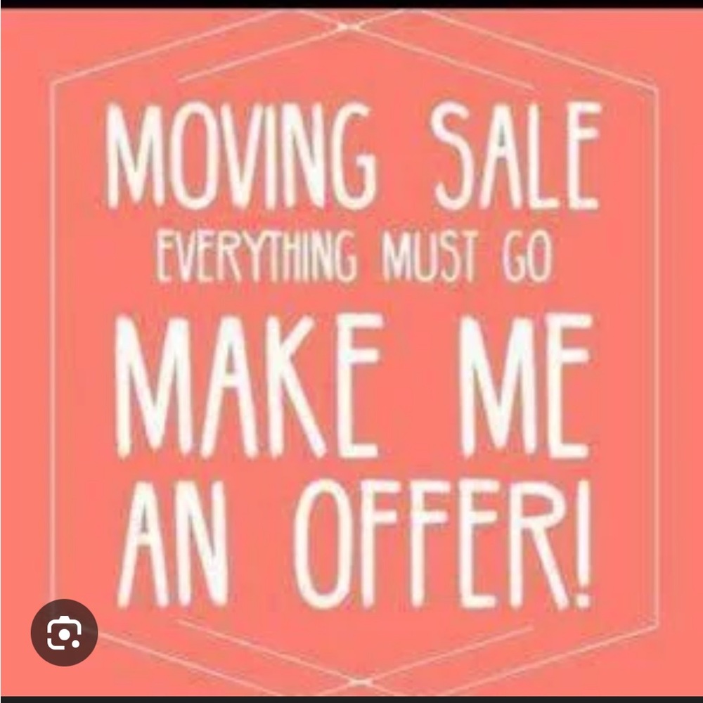 Moving Sale Sign